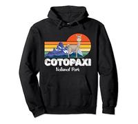 Cute Llama from Ecuador Cotopaxi National Park Souvenir Pullover Hoodie