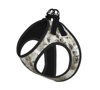 Cute Llama Print Harness Leash Set For Cat Dog, Reflective Adjustable Escape-Proof Vest Lead With Soft Breathable Mesh, For Small Pets And Kitten Puppy