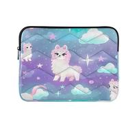 Cute Llama2 Laptop Sleeve Bag for 15-16Inch, Waterproof Shockproof Laptop Quilting Case, Slim Lightweight Design for Work-L