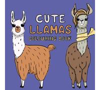 Cute Llamas Colouring Book