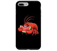 Cute Lobster Eating Watermelon Summer Design Case for iPhone 7 Plus/8 Plus