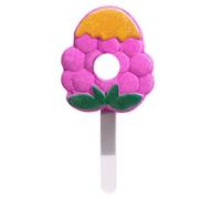 Cute Lollipop Bath Bombs Can Blow Bubbles Handmade Nature Bubble Bath Fizzes Fun Interactive Bathtime Gifts for Boys Girls Kids (Grape) (B)