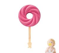 Cute Lollipop Bath Bombs, Colorful Bubble Baths Ball, Can Blow Bubbles, Fun Bath Time, Mild Formula, for Boys & Girls Travel Bathroom (#A)