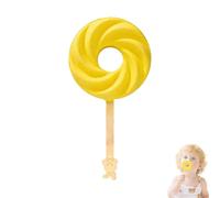 Cute Lollipop Bath Bombs, Colorful Bubble Baths Ball, Can Blow Bubbles, Fun Bath Time, Mild Formula, for Boys & Girls Travel Bathroom (#B)