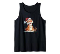 Cute Looking Santa Claus Costume for Christmas Tank Top