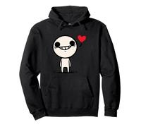 Cute Love Doodle Character Minimal Cartoon Art Pullover Hoodie