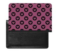 Cute Love Hearts Passport Holder Cover Wallet Slim Passport Protector Card Holder Travel Accessories