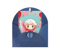 Cute Loving Boy Greeting Card, 4x6 Inch With Envelope, #Suitable For Birthdays, Weddings, And Business Events.