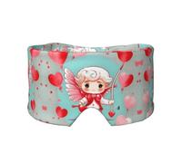 Cute Loving boy Printed Sleep Eye and Ear Masks (26.8Ã-4.3 inches) Suitable for Travel, Yoga, Deep Rest Indoor and Outdoor