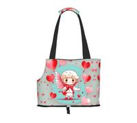 Cute loving boy Small pet carrier suitable for shopping malls airplanes buses and subways