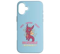 Cute, Loving, Crazy, Incredible Adorable - Steampunk Dragon Case for iPhone 16 Plus
