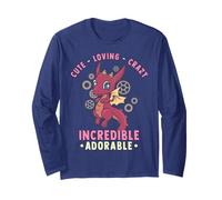 Cute, Loving, Crazy, Incredible Adorable - Steampunk Dragon Long Sleeve T-Shirt