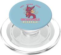 Cute, Loving, Crazy, Incredible Adorable - Steampunk Dragon PopSockets PopGrip for MagSafe