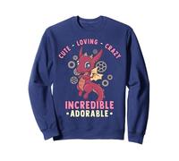 Cute, Loving, Crazy, Incredible Adorable - Steampunk Dragon Sweatshirt