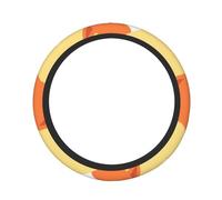 Cute Loving Fox The Neoprene Steering Wheel Cover - 15" for Most Cars - is Ergonomically Designed for Safe Driving Comfort