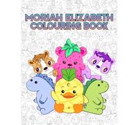 Cute 'M-oriahs' Kawaii Colouring Book: Encourage Creativity with JUMBO Mor-iahs' Drawing Pages Of Characters and Iconic Scenes & Blank White Pages for Sketching for Children & Adults