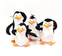 Cute Madagascar Agent Penguins Dolls Movie The Penguins of Madagascar Plush Toy Stuffed Animal Doll for Kids Birthday Gift 4 Pcs 20-28cm