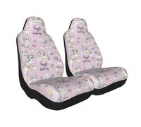 Cute Magic Of Horse Seas Car Seat Protector Set Of 2 Auto Seats Protectors Sponge Inside Universal Auto Seats Cover For Four Seasons Men Vehicles