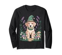 Cute Magical Fantasy World Puppy Dog for Kids Girls Boys Long Sleeve T-Shirt