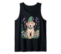 Cute Magical Fantasy World Puppy Dog for Kids Girls Boys Tank Top