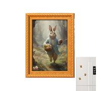 Cute Magnets for - Fun and Decorative Magnetic Decoration | Rabbit Magnets for Refrigerator, Easter Notes on Whiteboard Calendar Kitchen Home Cabinets Classroom and