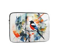 Cute Magpie Printing 15 inch Laptop Case Essential Accessory for Commuting and Office Use