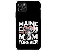 Cute Maine Coon Cat Mom Forever Lovers Case for iPhone 11 Pro Max