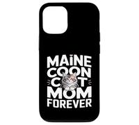 Cute Maine Coon Cat Mom Forever Lovers Case for iPhone 12/12 Pro