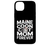 Cute Maine Coon Cat Mom Forever Lovers Case for iPhone 14 Plus