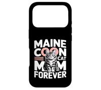 Cute Maine Coon Cat Mom Forever Lovers Case for iPhone 17 Pro