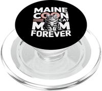 Cute Maine Coon Cat Mom Forever Lovers PopSockets PopGrip for MagSafe