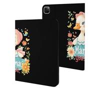 Cute Mama Goose Printed Tablet Cases Compatible with iPad Series Slim Trifold Stand Protective Cover