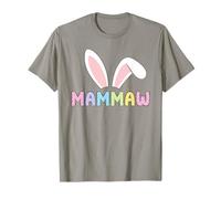 Cute Mammaw Happy Easter Bunny Family Outfit Mam-Maw T-Shirt