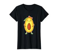 Cute Mango Mom Orange Fruit Value Graphic T-Shirt, Women, Black, L