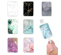 Cute Marble Cable Protector for iPhone Type-c, Unique Luxury Marble Design 8pcs Soft USB Cable Cord Protector,Charging Cord Protector,Cable Chompers,Cable Sleeve Cord Saver for Women Girls