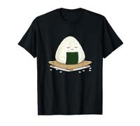 Cute Meditating Onigiri Rice Ball Zen Sushi T-Shirt