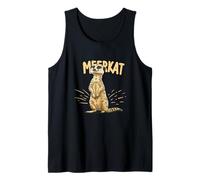 Cute Meerkat Wildlife Costume for Boys and Girls Tank Top
