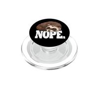 Cute Mens Womens Kids Sleeping Napping NOPE Ferret Lover PopSockets PopGrip for MagSafe