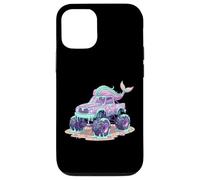 Cute Mermaid Drip Monster Truck Ocean Girl Fantasy Ride Case for iPhone 12/12 Pro