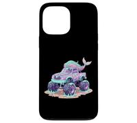 Cute Mermaid Drip Monster Truck Ocean Girl Fantasy Ride Case for iPhone 13 Pro Max