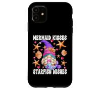 Cute Mermaid Gnome For Women Summer Saying For Beach Lover Case for iPhone 11
