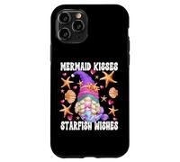 Cute Mermaid Gnome For Women Summer Saying For Beach Lover Case for iPhone 11 Pro