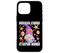 Cute Mermaid Gnome For Women Summer Saying For Beach Lover Case for iPhone 16 Pro Max
