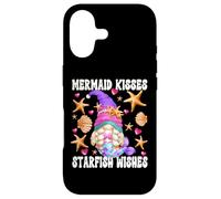 Cute Mermaid Gnome For Women Summer Saying For Beach Lover Case for iPhone 17