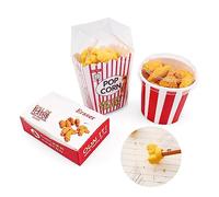 Cute Mini Pencil Erasers - Fun Cartoon Bulk Pack, Novelty Kawaii Popcorn Chicken Rubber Back to School Supplies for Students Teachers Prize Gifts Party Favors 27 Pack