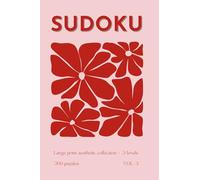 Cute Mini Pocket Sudoku Vol.3: Pretty Aesthetic Style 300 Puzzles | Easy to Hard | Travel Size Small Books for Airplane | Tiny Compact Gift