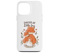 Cute Mom & Me Foxes Forever My Little Cub Case for iPhone 13 Pro Max