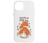 Cute Mom & Me Foxes Forever My Little Cub Case for iPhone 14 Plus