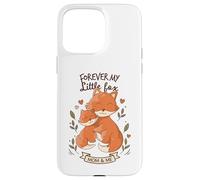 Cute Mom & Me Foxes Forever My Little Cub Case for iPhone 15 Pro Max