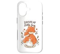 Cute Mom & Me Foxes Forever My Little Cub Case for iPhone 17